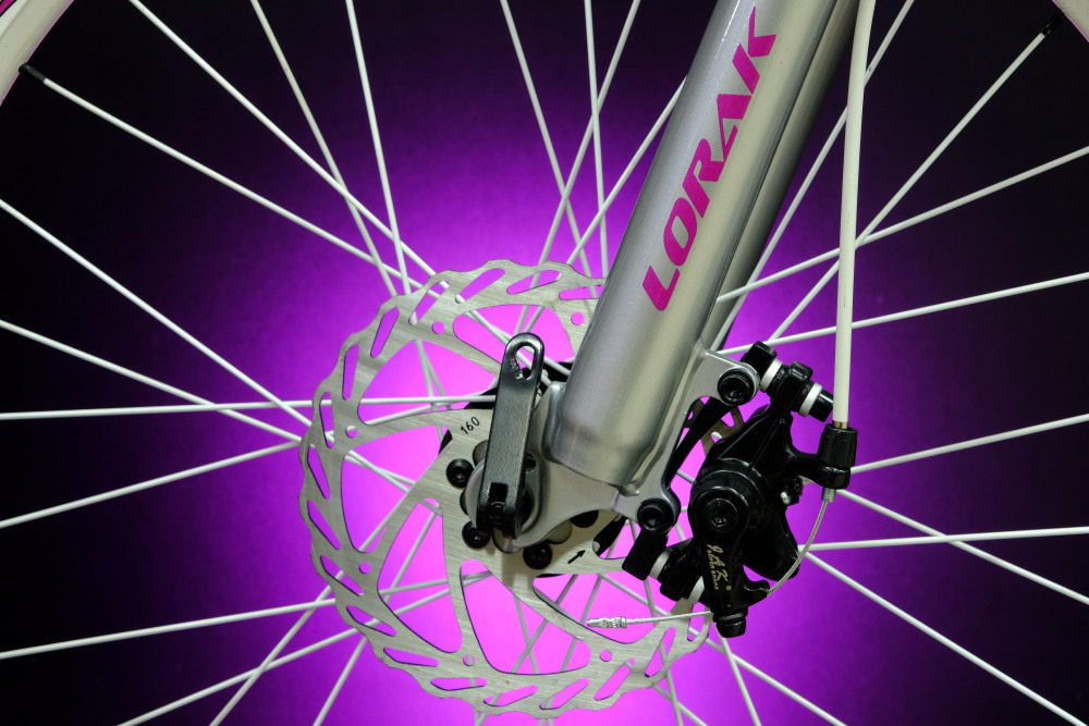 Lorak Shark 24 White Серебро/Розовый