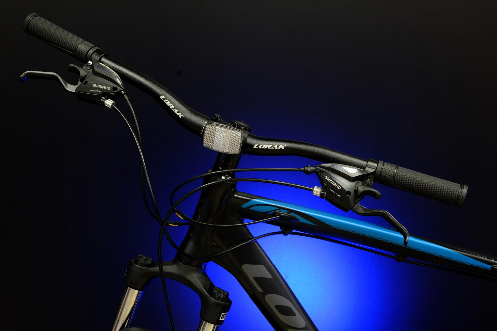 Lorak 1.0 Матовый Чёрный/Синий рама 17 (на рост 155-173) (27.5)