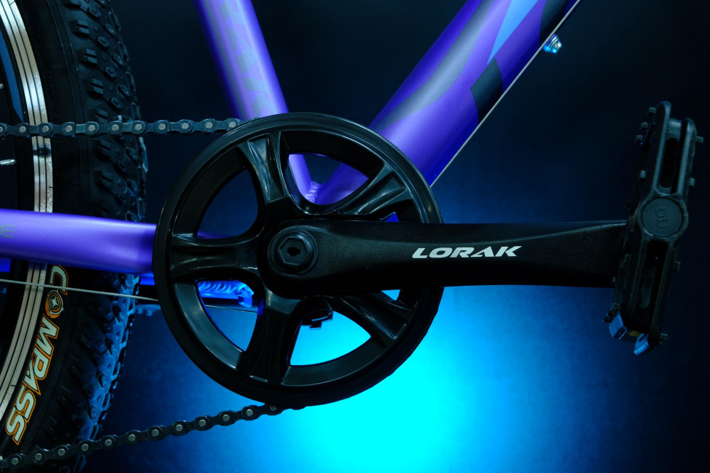 Lorak Glory 4 Матовый Фиолетовый/Голубой рама 15 (на рост 141-160)