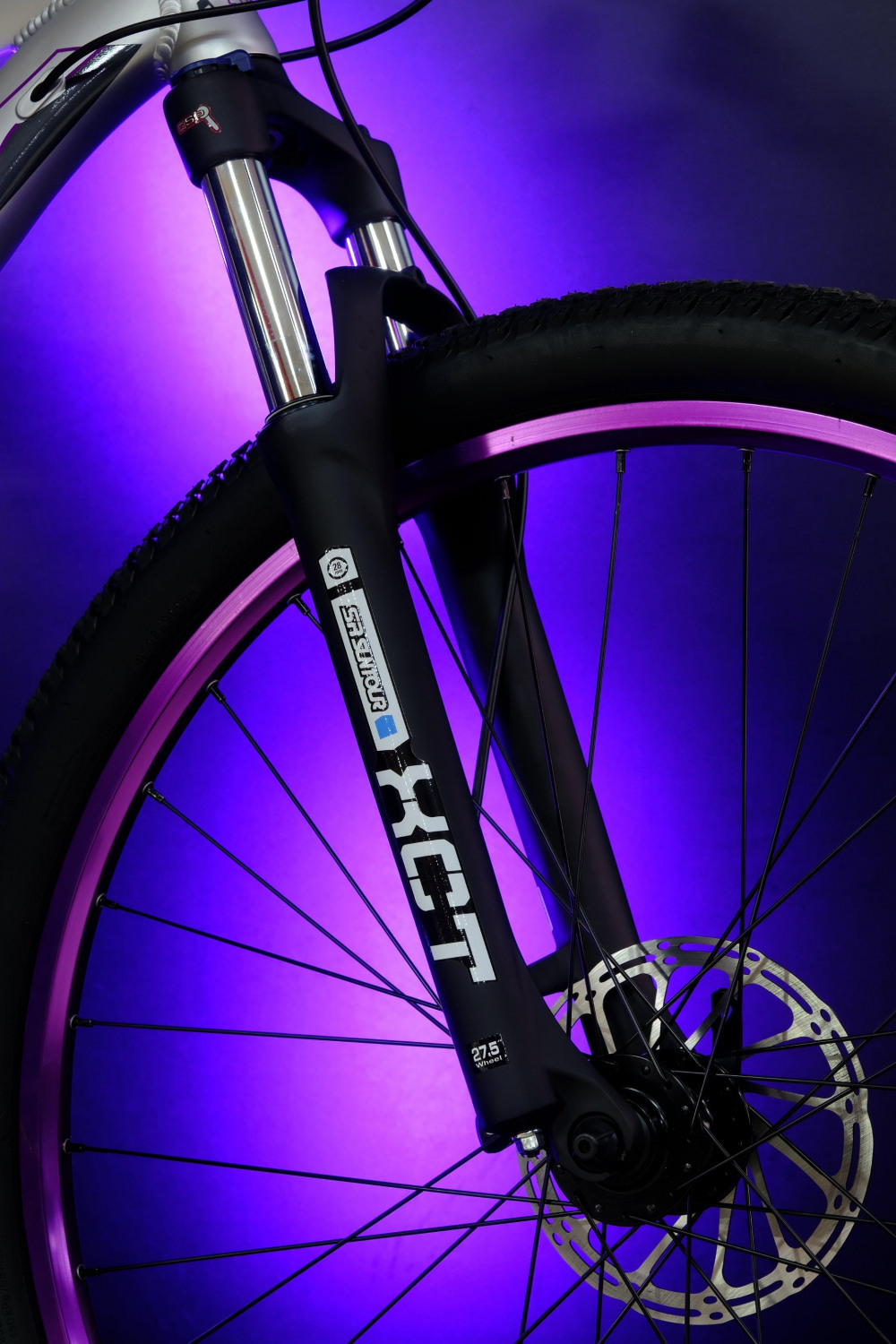 LORAK GLORY 400 9 sp Матовый Серебристый/Фиолетовый 19р (на рост 171-182)