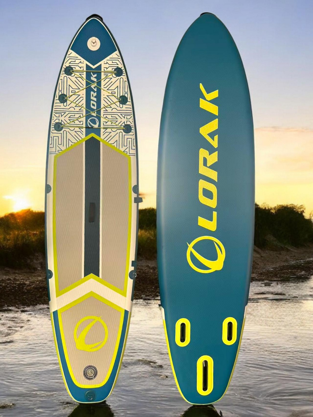 Сапборд Lorak 907 (320*81*15) синий, код 77907